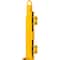 Global Industrial Steel Ladder Safety Post, Yellow Powder Coated 713158 - alternate 7